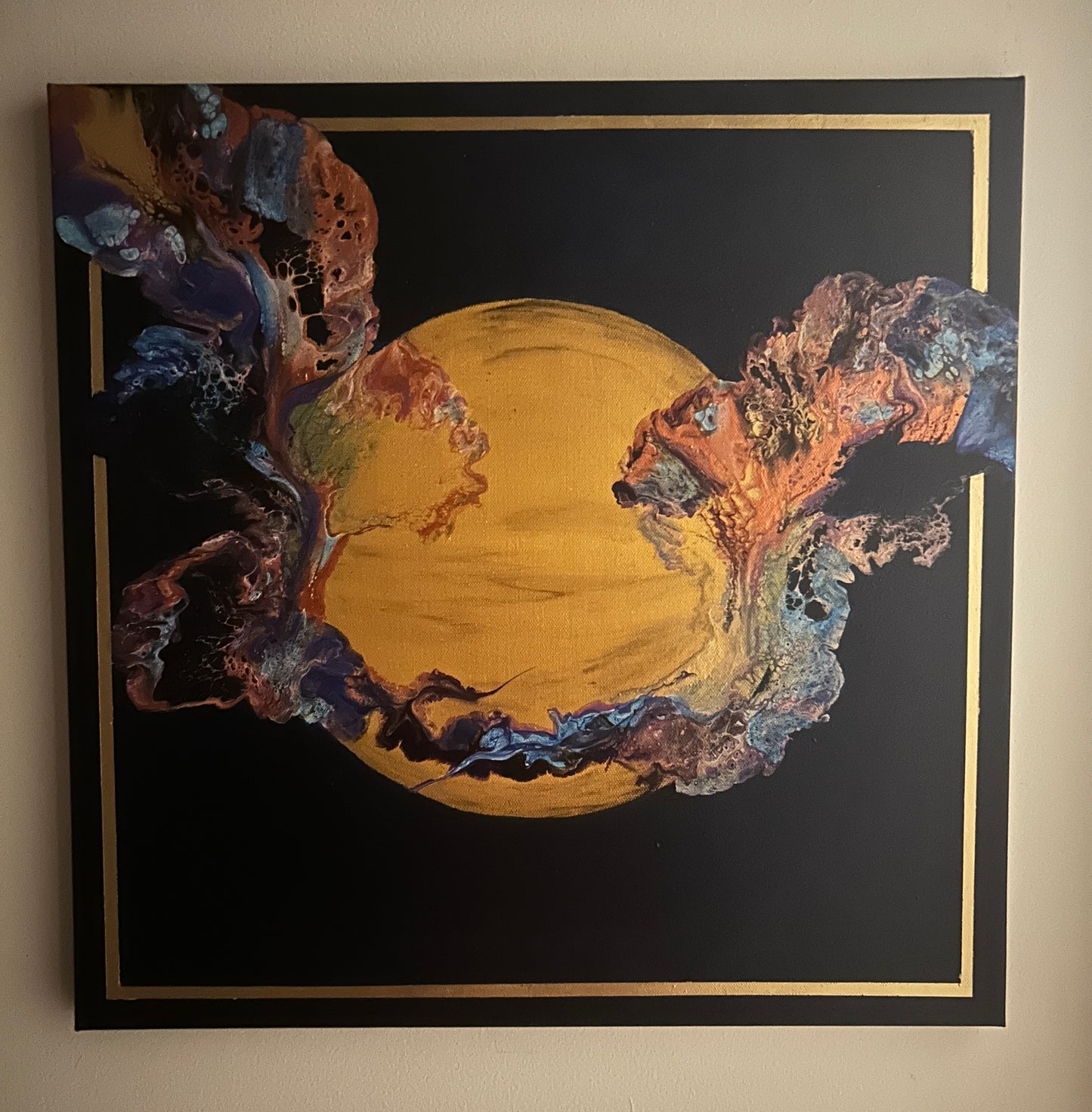 #100 - Acrylic Fluid Art